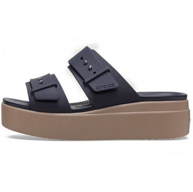 크록스 여성용 브루클린 로우웻지 샌들 CR 207431