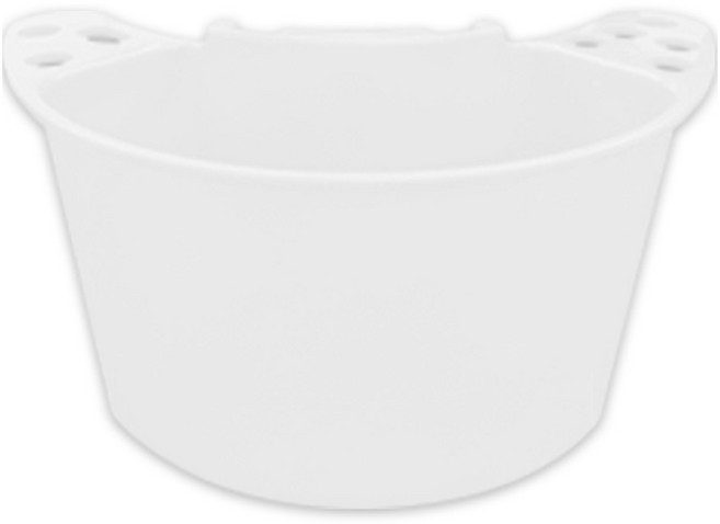 월드크린 플렌티 사이드 세차버킷 걸이, 화이트