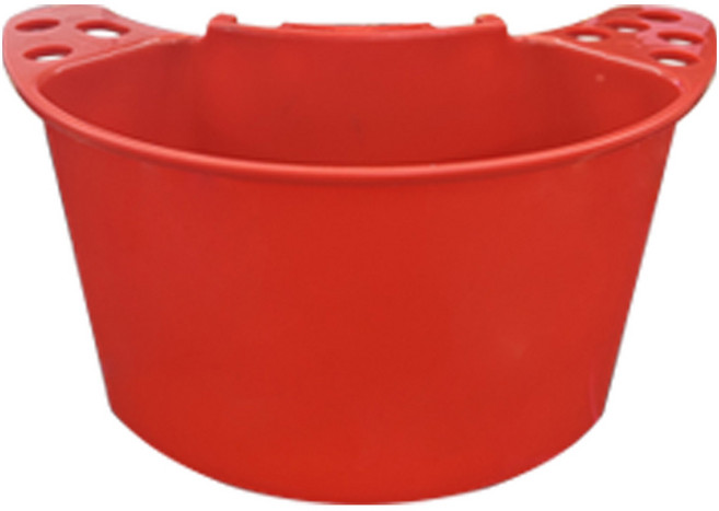 월드크린 플렌티 사이드 세차버킷 걸이, 레드