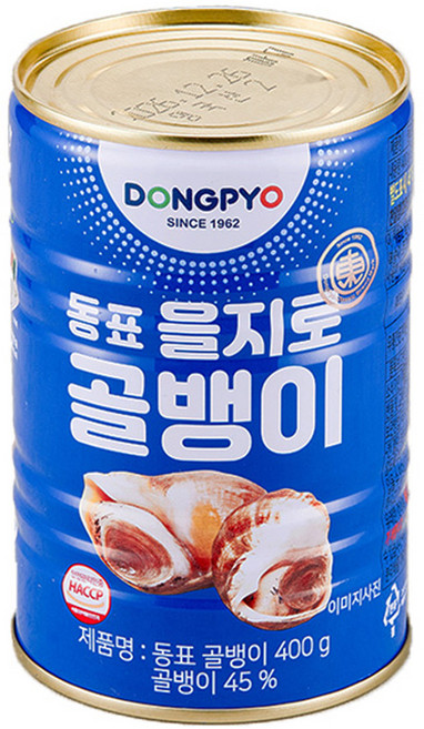 동표을지로 골뱅이 통조림, 400g, 1개