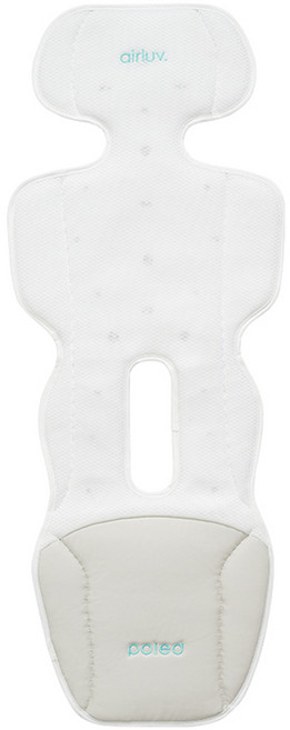 폴레드 에어러브4 롤리팝 유모차 통풍쿨시트, 퓨어밀크, 1개