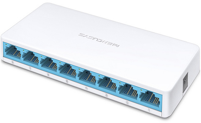MERCUSYS 水星網路 10 / 100Mbps 8埠桌上型交換器, MS108