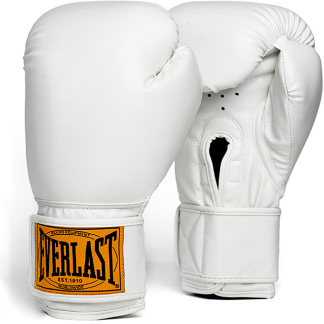 에버라스트 1910 클래식 복싱 글러브 양손 세트, 화이트, 1세트