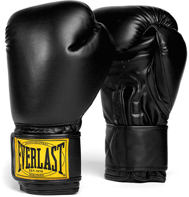 에버라스트 1910 클래식 복싱 글러브 양손 세트, 블랙, 1세트