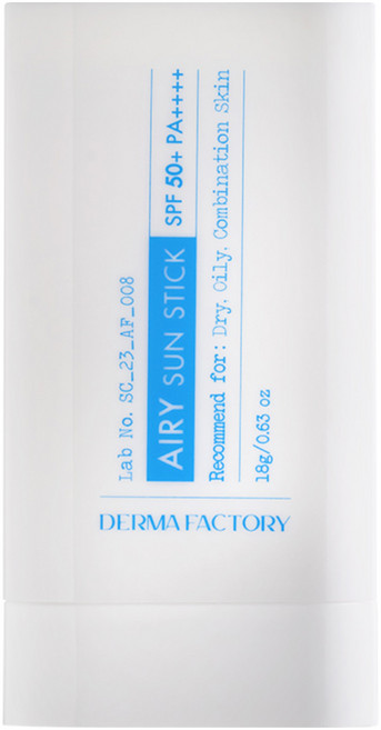 더마팩토리 에어리 선스틱 SPF50+ PA++++, 18g, 1개
