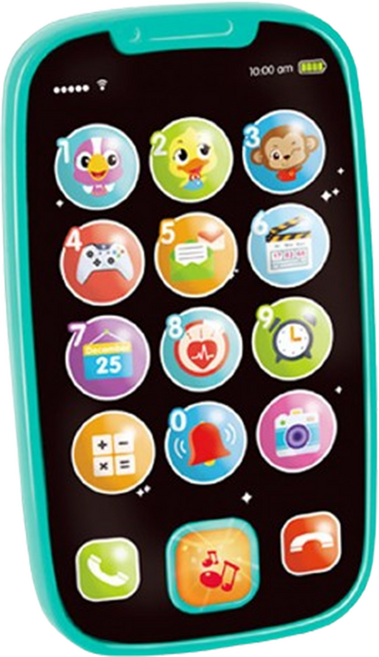 홀라 마이 퍼스트 스마트폰 장난감, 블루, 1개