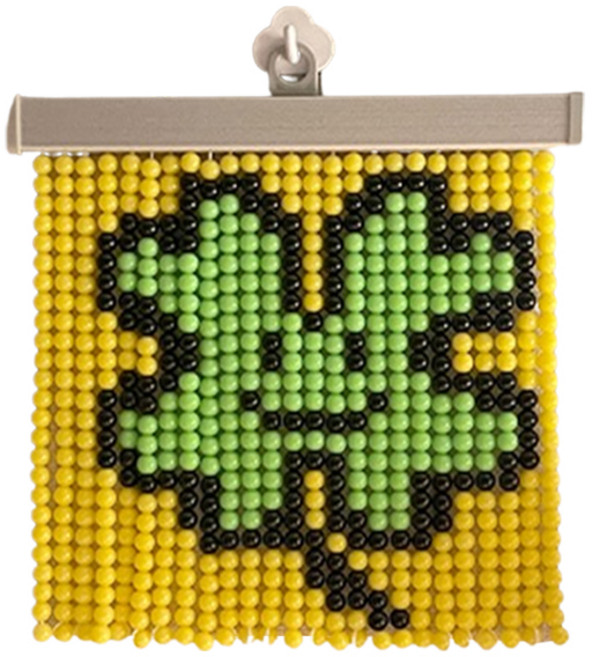 오로라데코덴 비즈발 만들기 세트, 네잎클로버, 1세트