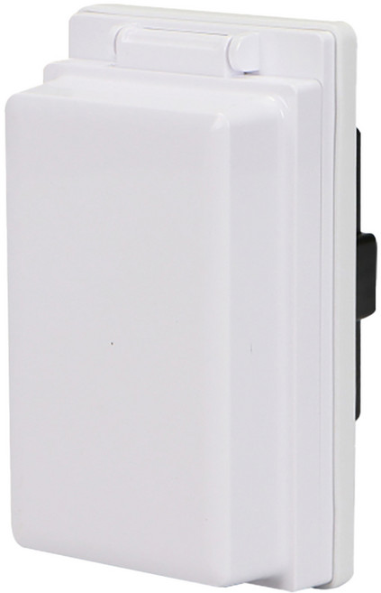 원하 BO 매입 방우형 2구 콘센트 세로형, 1개