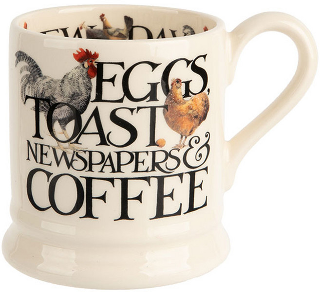 엠마브릿지워터 엠마브리짓워터 라이즈 앤 샤인 에그토스트 머그컵 300ml, 혼합색상, 1개