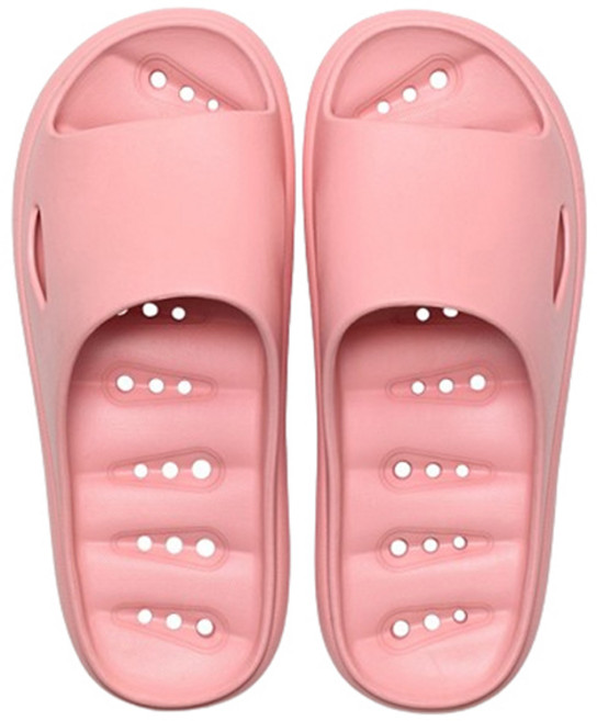 여성용 블럭마트 미끄럼방지 eav 욕실화, 핑크, 1개