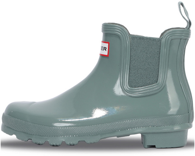 HUNTER BOOTS 女款 Original 切爾西亮面雨靴 WFS2078RGL