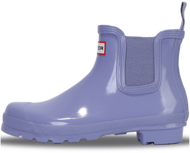 HUNTER Shoe 原創切爾西亮面雨靴 WFS2078RGL