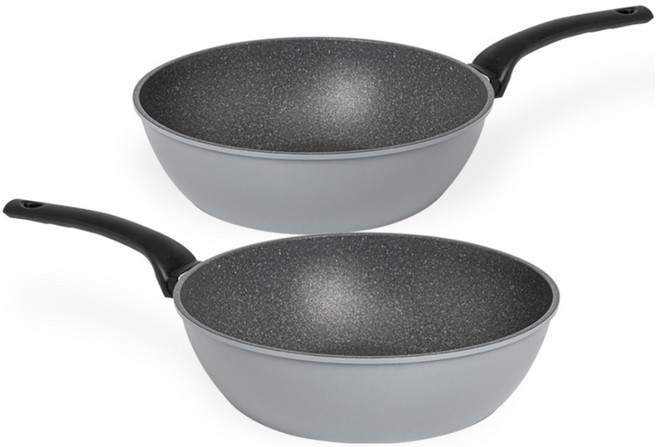 퀸센스 데일리 후라이팬 세트 2개, 혼합색상, 궁중팬 28cm + 궁중팬 28cm, 1세트