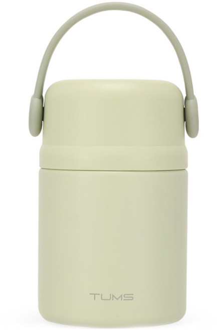 텀스 슈슈 핸들 푸드자, 애플그린, 650ml, 1개