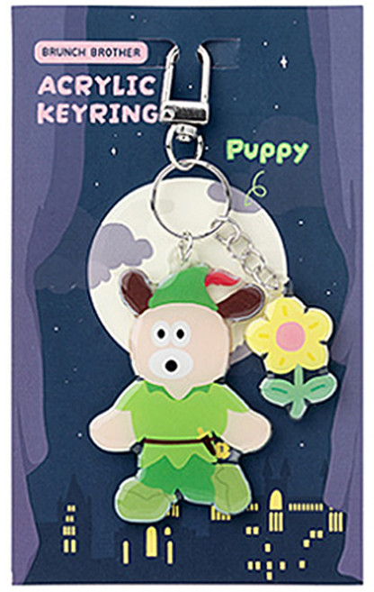 로마네 Brunch Brother 아크릴 키링 ver 무비, 페어리 퍼피, 1개