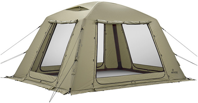 노스피크 에어 리빙 쉘터, 올리브그레이, 6인용