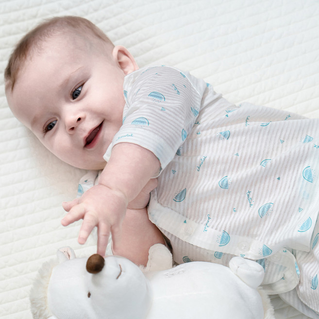 타티네쇼콜라 7부 수박 면 통기성 상하 내의 세트