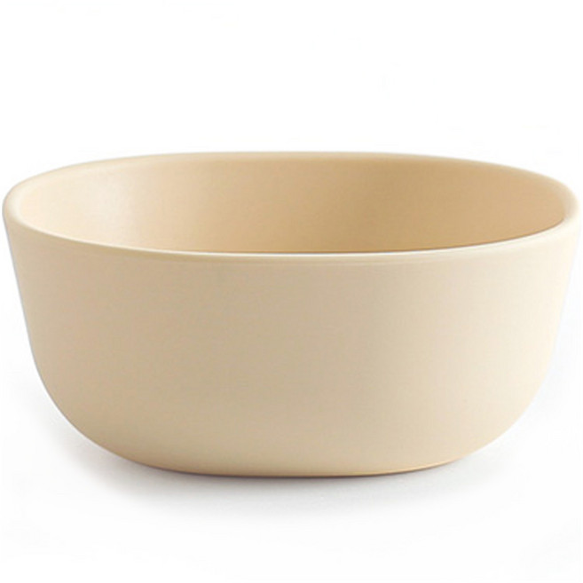 탁가온 아동용 네모 에코젠 밥공기, 옐로우, 1개