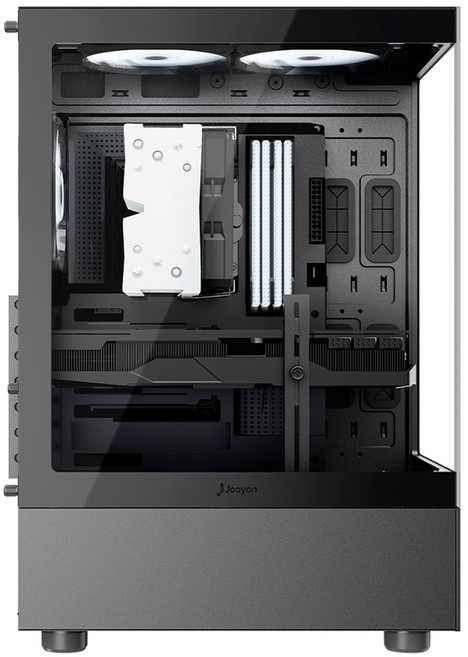 Jooyon 2024 MARINE Ryzen 5 Ryzen 5000 系列 Radeon RX 6600, WIN11 家用版, 黑色, 16GB, 512GB, D35666W-B
