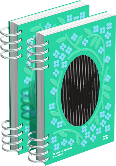 모트모트 텐미닛 플래너, 버터플라이, 2개