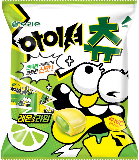 오리온 아이셔츄 대용량 레몬앤라임, 193.5g, 1개