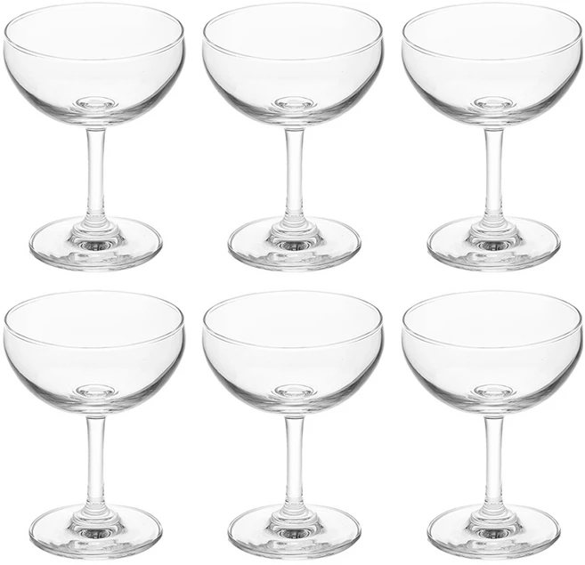 오션글라스 클래식 샴페인잔, 6개, 200ml - 쿠팡