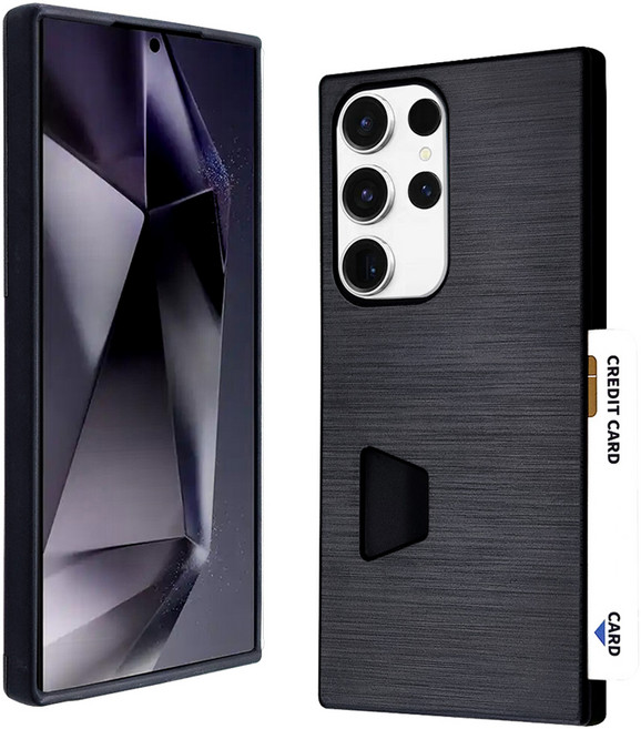 워너프 라인 메탈 카드 범퍼 휴대폰 케이스