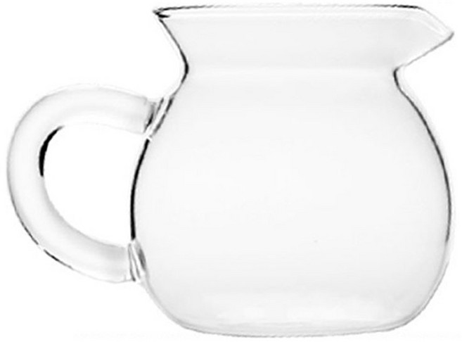 마카 유리 저그 내열숙우 TJ-10, 투명, 1개, 280ml