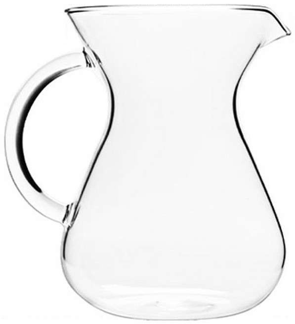 마카 유리 내열드립서버 DR-01, 투명, 1개, 500ml