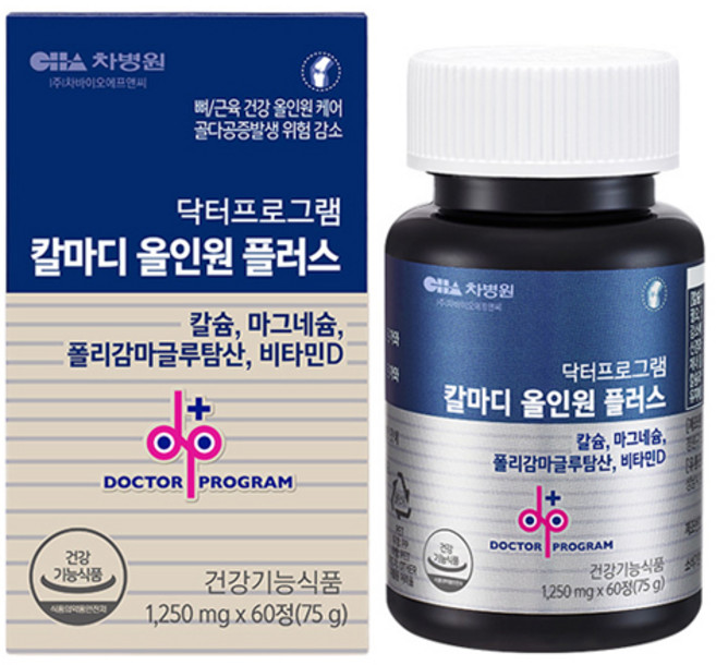 닥터프로그램 칼마디 올인원 플러스, 60정, 1개