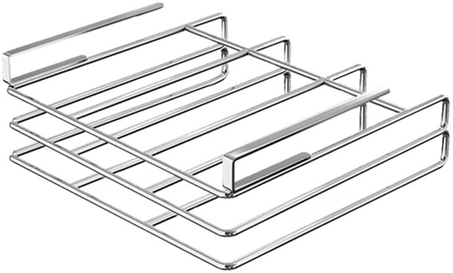 YLIVING 雙層不鏽鋼砧板架, 1個, 銀色