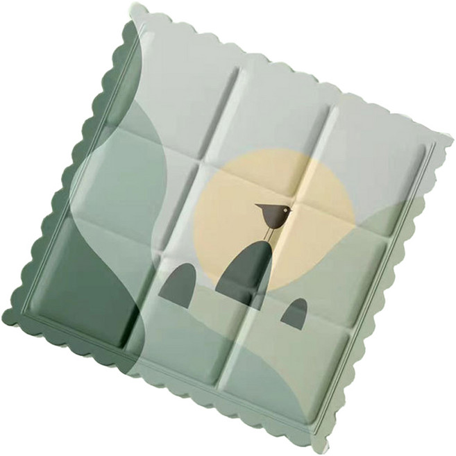 아티홈 심플 아트 워터젤 아이스 쿠션 그린 650g 36 x 36 cm, A형