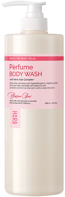 하라즈 퍼퓸 바디워시 블라썸글로우향, 1L, 1개