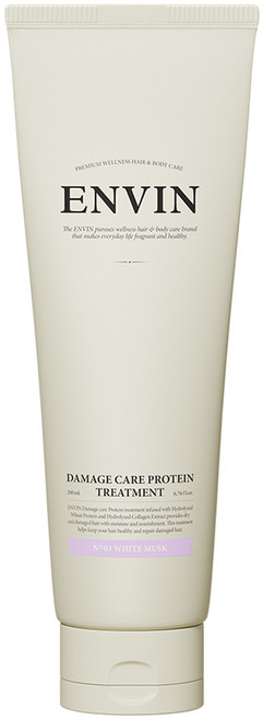 앙방 데미지케어 단백질 트리트먼트 화이트 머스크향, 200ml, 1개