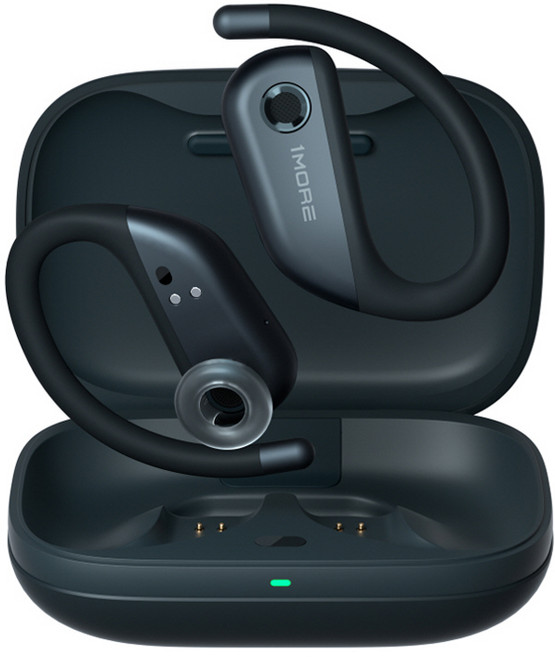 원모어 스포츠 블루투스 이어폰, S50, 블랙(그레이)