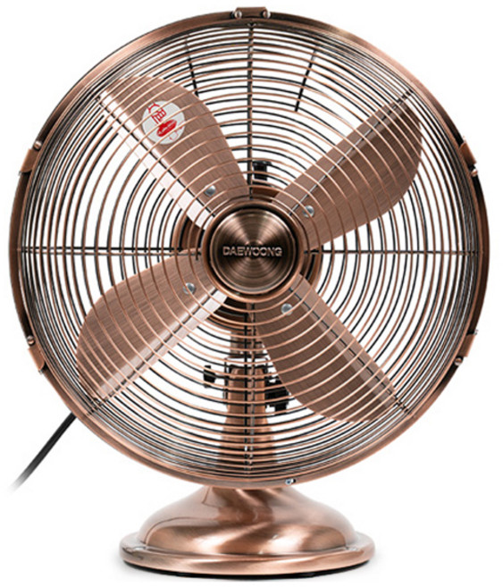 대웅모닝컴 황동 메탈선풍기, VMK-1905NT