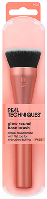 리얼테크닉스 글로우 라운드 베이스 브러쉬, 혼합색상, 1개