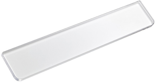 아이노트 풀 사이즈 아크릴 팜레스트 손목 보호 키보드받침대 KAP-300, 클리어, 1개