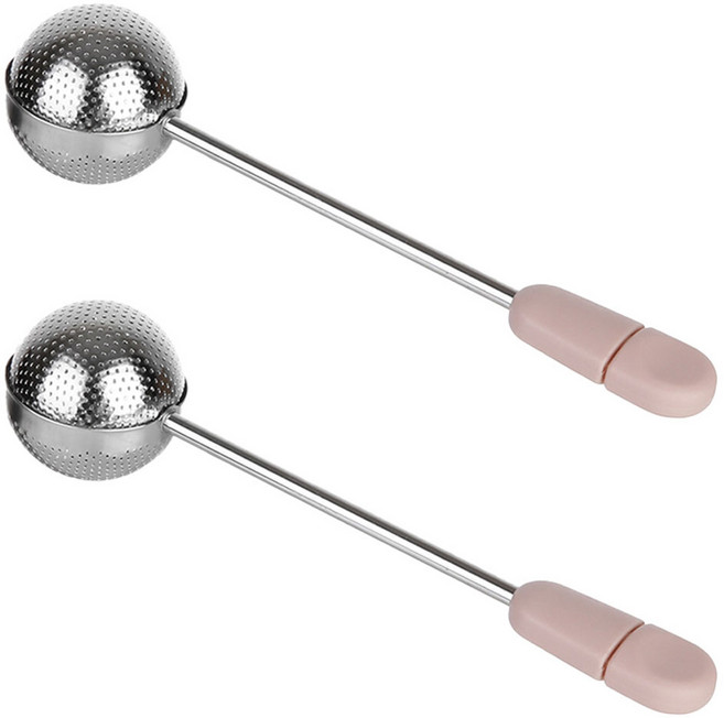 플라라 스윙 티 인퓨저 핑크, 2개