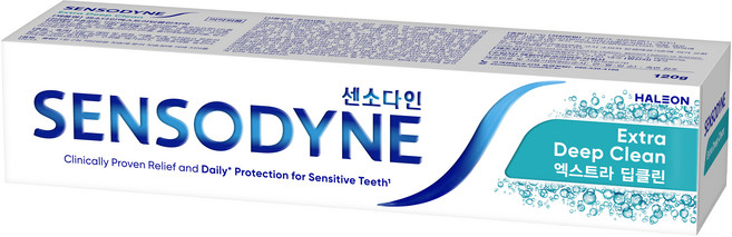 센소다인 엑스트라 딥클린 치약, 120g, 1개