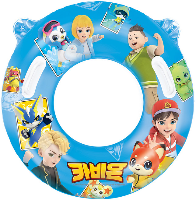 카비온 어린이용 손잡이 튜브 65, 블루, 1개