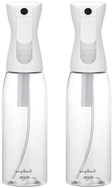앙플랜트 압축 안개 스프레이 대용량 분무기 300ml, 2개, 화이트