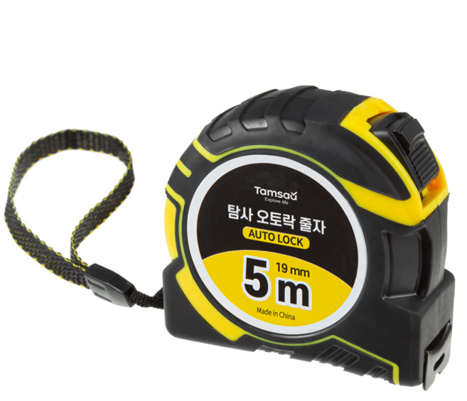 Tamsaa 高級自動鎖捲尺 5m, 1個