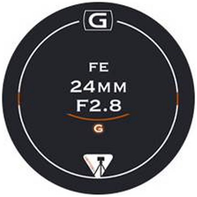 벤토사 카메라 스킨 렌즈 뒷캡 보호 필름 3M FE 24mm F2.8 G, VTS-CSB-S3M-LC, 1개