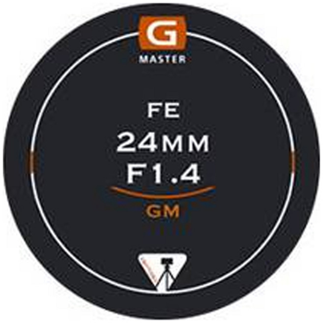 벤토사 카메라 스킨 렌즈 뒷캡 보호 필름 3M FE 24mm F1.4 GM, VTS-CSB-S3M-LC, 1개