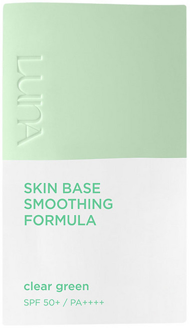 LunA [純素美妝] 柔滑配方妝前乳 30ml, 透明綠, 1個