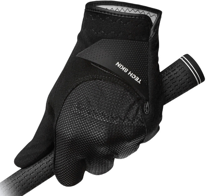 테크스킨 레인플렉스 골프 레인장갑 왼손용, 블랙, 1개