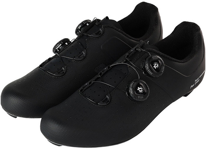 라메다 카본 로드 클릿 와이어방식 더블다이얼 자전거신발 ES-03, 블랙, 235