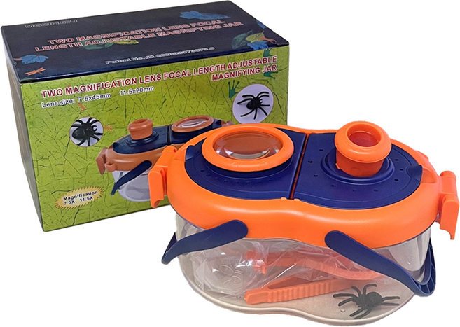 슈퍼쌤 숲체험 관찰 확대경 곤충채집 세트, 1세트
