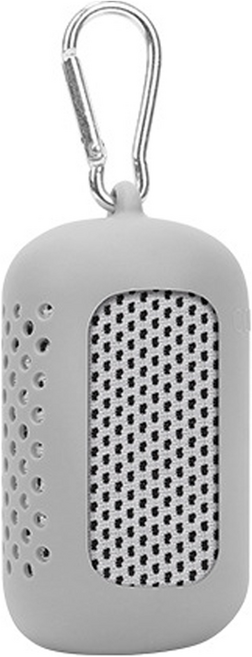 휴대용 냉감 스포츠타월 + 버클커버 세트 30 x 90 cm, 그레이 55, 1세트